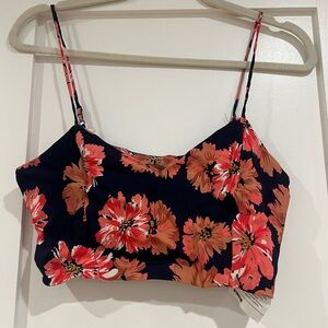 reformation crop top size 4
